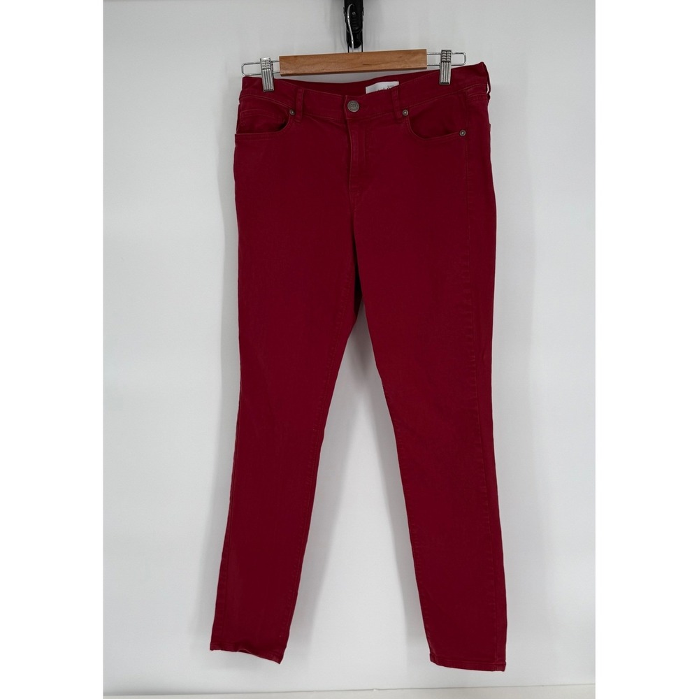 Red Loft Modern Skinny Ankle Pants Women's Sz 8 Casual Comfort‎ Stretch